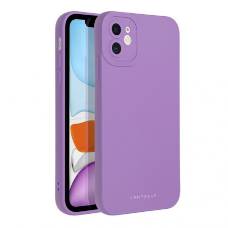 Apple iPhone 11 Hülle Roar Luna Monochromatische, Stilvoll, Ein ästhetisches Accessoire  Lila (Violet) 