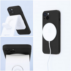 Apple iPhone XS Max Hülle Silicone Mag Cover MagSAFE  Schwarz 