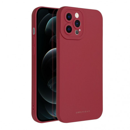 Apple iPhone 12 Pro Max Hülle Roar Luna Monochromatische, Stilvoll, Ein ästhetisches Accessoire  Rot