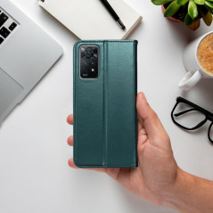 XIAOMI Redmi 9A Book Handytaschen Smart Magneto book Dunkelgrün 