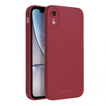 Apple iPhone XR Hülle Roar Luna Monochromatische, Stilvoll, Ein ästhetisches Accessoire  Rot 