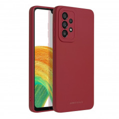 Samsung Galaxy A33 Hülle Roar Luna Monochromatische, Stilvoll, Ein ästhetisches Accessoire  Rot