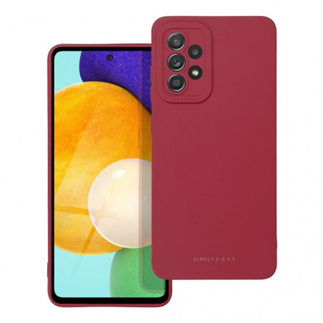 Samsung Galaxy A52s 5G Hülle Roar Luna Monochromatische, Stilvoll, Ein ästhetisches Accessoire  Rot