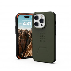 Apple iPhone 14 Pro Hülle Urban Armor Gear Civilian Premium-Gehäuse  MagSAFE  Oliv