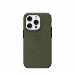 Apple iPhone 14 Pro Hülle Urban Armor Gear Civilian Premium-Gehäuse  MagSAFE  Oliv 