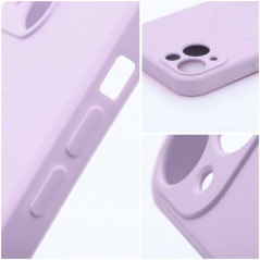 Apple iPhone 14 Hülle Silicone Mag Cover MagSAFE  Rosa 