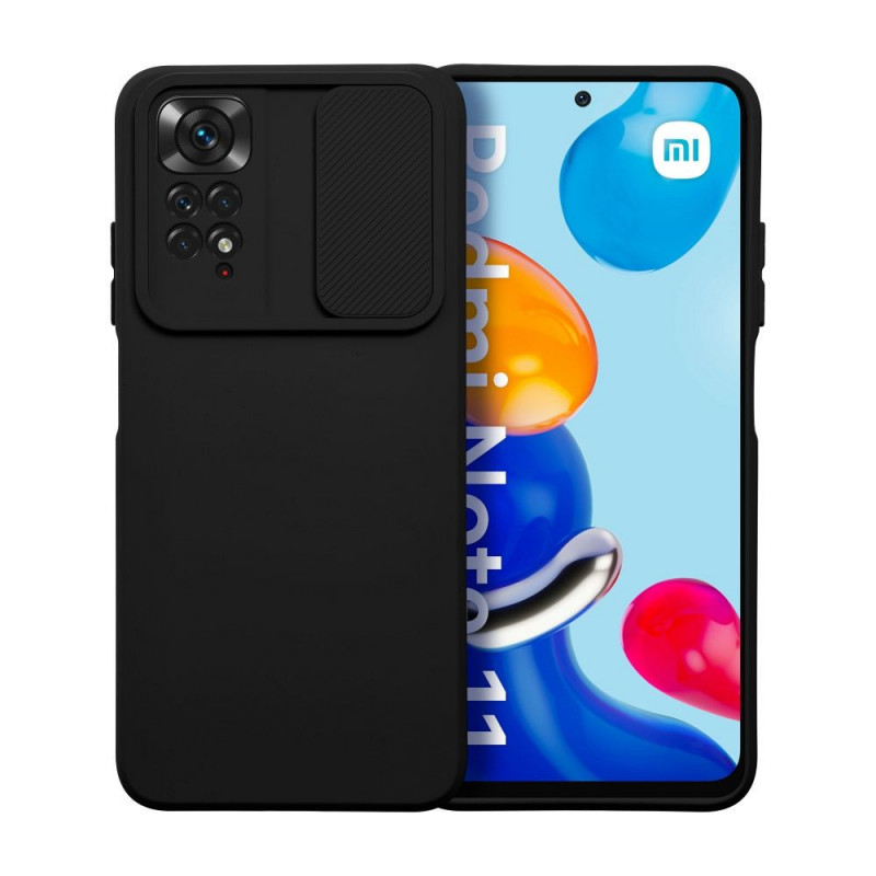 XIAOMI Redmi Note 11 Hülle Slide Schwarz 