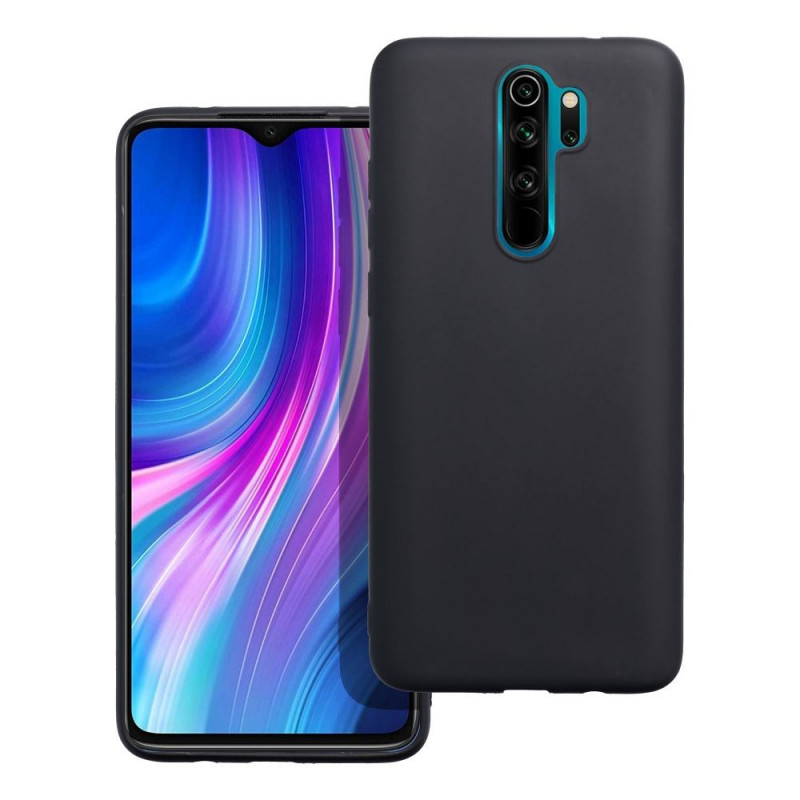 XIAOMI Redmi Note 8 Pro Hülle MATT Schwarz 