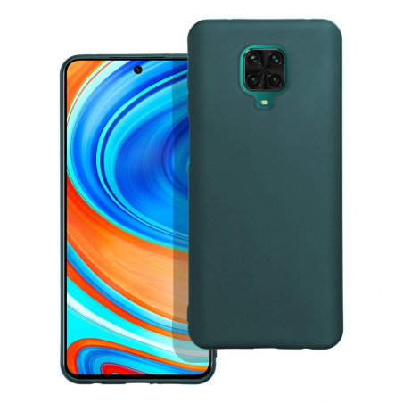 XIAOMI Redmi Note 9S Hülle MATT Dunkelgrün 