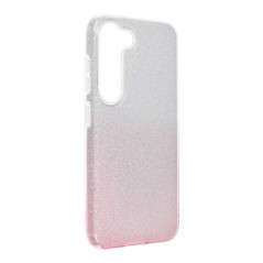 Samsung Galaxy S23 5G Hülle Shining Transparent und Pink