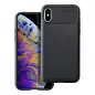 Apple iPhone XS Hülle Carbon premium Elegant  Schwarz 