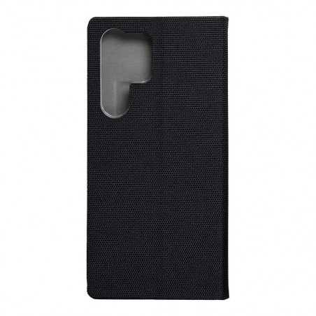 Samsung Galaxy S23 Ultra 5G Book Handytaschen Sensitive Book Schwarz 