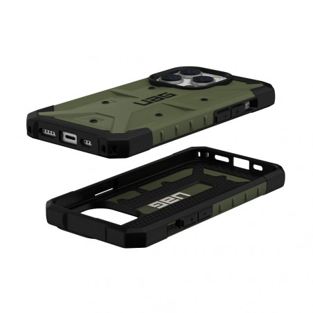 Apple iPhone 14 Pro Max Hülle Urban Armor Gear Pathfinder Premium-Gehäuse  MagSAFE  Oliv