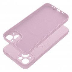 Apple iPhone 14 Plus Hülle Silicone Mag Cover MagSAFE  Rosa