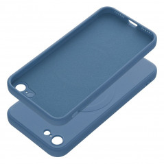 Apple iPhone 7 Hülle Silicone Mag Cover MagSAFE  Blau 