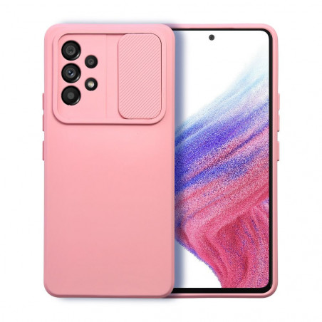 Samsung Galaxy A12 Hülle Slide Hell-Pink