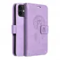 Apple iPhone 12 Pro Book Handytaschen MEZZO Book Traumfänger  Lila (Purple) 