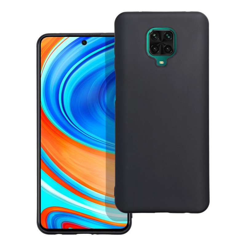 XIAOMI Redmi Note 9 Pro 5G Hülle MATT Schwarz 