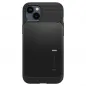 Apple iPhone 14 Plus Hülle Spigen Slim Armor Schwarz 