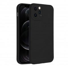 Apple iPhone 12 Pro Hülle Roar Luna Monochromatische, Stilvoll, Ein ästhetisches Accessoire  Schwarz