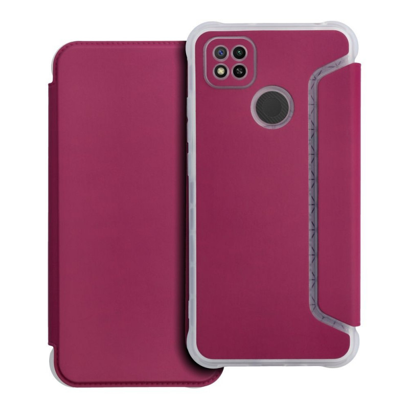 XIAOMI Redmi 9AT Book Handytaschen Piano Book Magenta 