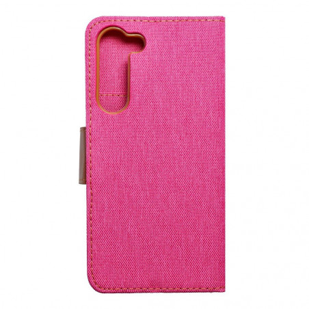 Samsung Galaxy S23 Plus 5G Book Handytaschen CANVAS Book Rosa 