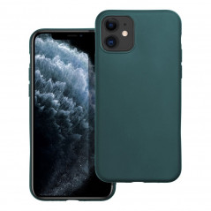 Apple iPhone XS Hülle MATT Dunkelgrün 