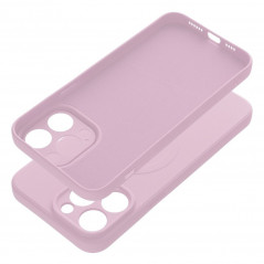 Apple iPhone 14 Pro Max Hülle Silicone Mag Cover MagSAFE  Rosa 