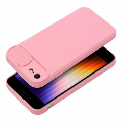 Apple iPhone SE 2022 5G Hülle Slide Hell-Pink 