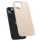 Apple iPhone 14 Hülle Spigen Thin Fit Sandbeige 