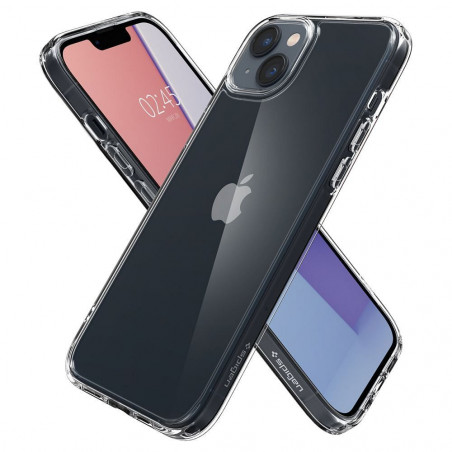 Apple iPhone 14 Hülle Spigen Ultra Hybrid Kristallklar  Durchsichtbar