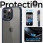 Apple iPhone 14 Pro Hülle Spigen Ultra Hybrid Kristallklar  Navy blau 