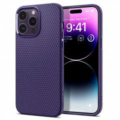 Apple iPhone 14 Pro Max Hülle Spigen  Liquid Air Tiefviolett