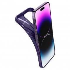 Apple iPhone 14 Pro Max Hülle Spigen  Liquid Air Tiefviolett 