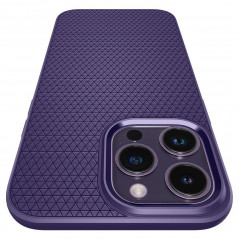 Apple iPhone 14 Pro Max Hülle Spigen  Liquid Air Tiefviolett 