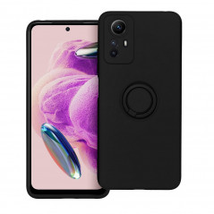 XIAOMI Redmi Note 12s Hülle Silicone ring Schwarz 