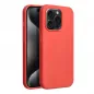 Apple iPhone 15 Pro Hülle Silicone Elegant  Pfirsich 