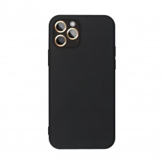 Apple iPhone 15 Plus Hülle Silicone Elegant  Schwarz 