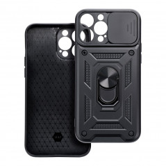 Apple iPhone 15 Pro Max Hülle Slide Armor Schwarz 