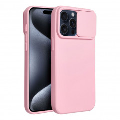 Apple iPhone 15 Pro Max Hülle Slide Hell-Pink 