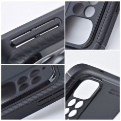 XIAOMI Redmi 12 Hülle Carbon premium Elegant  Schwarz 