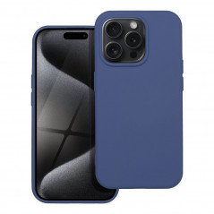 Apple iPhone 15 Pro Hülle Silicone Elegant  Blau 