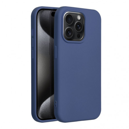 Apple iPhone 15 Pro Hülle Silicone Elegant  Blau