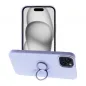 Apple iPhone 15 Plus Hülle Silicone ring Lila (Violet) 