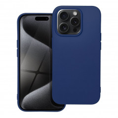 Apple iPhone 15 Pro Hülle Soft Dunkelblau