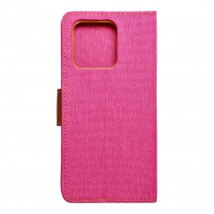 XIAOMI Redmi 10C Book Handytaschen CANVAS Book Rosa 