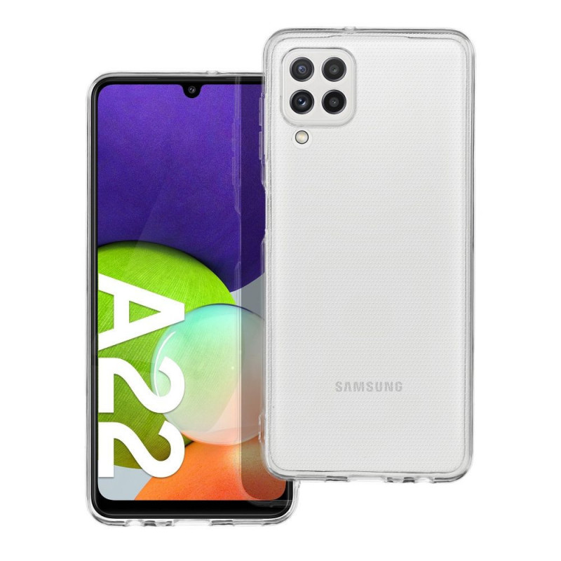 Samsung Galaxy A22 LTE Hülle CLEAR 2mm Durchsichtbar 