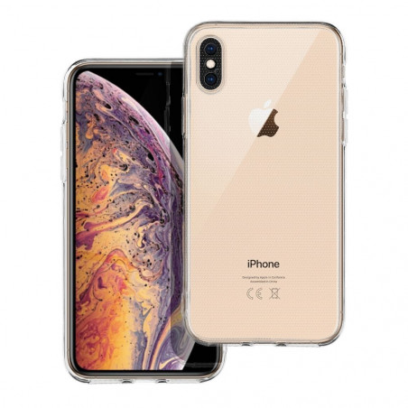 Apple iPhone XS Hülle CLEAR 2mm Durchsichtbar 