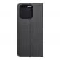 XIAOMI Redmi 10C Book Handytaschen LUNA Book Carbon Kohlenstoff-Faser, Elegant  Schwarz 