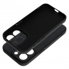 Apple iPhone 15 Pro Hülle Silicone Mag Cover MagSAFE  Schwarz 